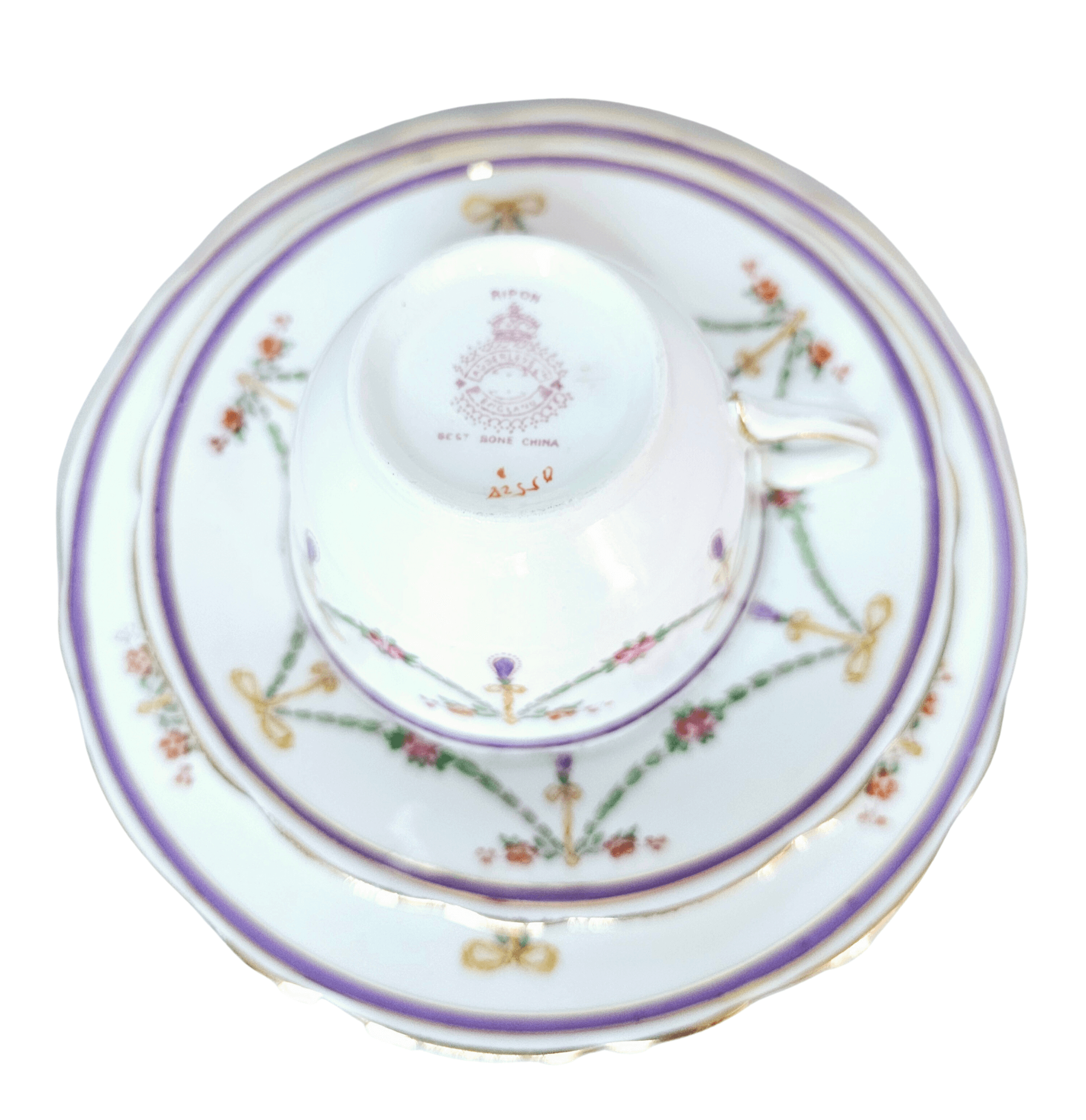 Tazza trio Adderley 1926-1930 - immagine 2